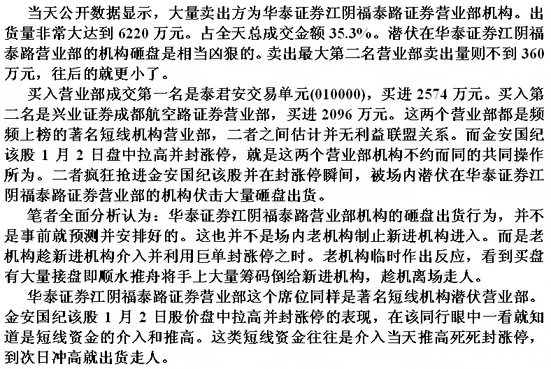 机构间的博弈行为