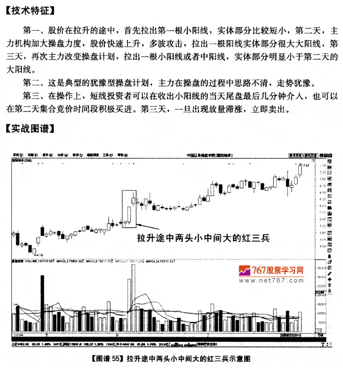 两头小中间大的红三兵