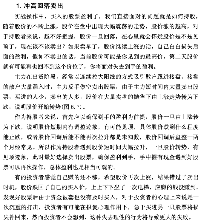 K线最佳卖出时机