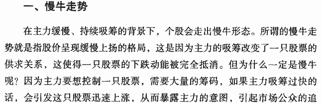 主力建仓K线形态