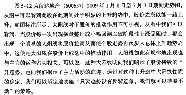 上升途中的大阳线