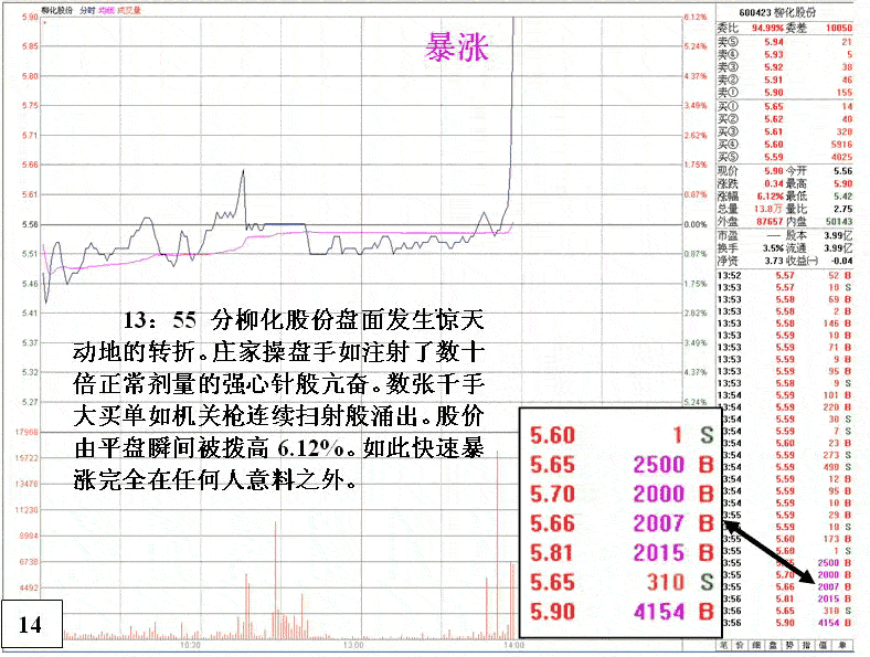 柳化股份机构操盘分析