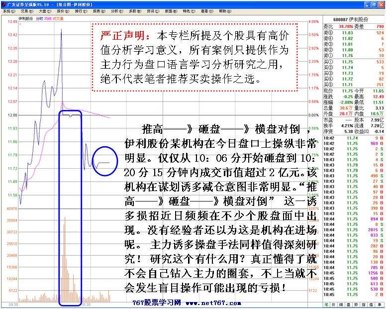 伊利股份机构倒仓